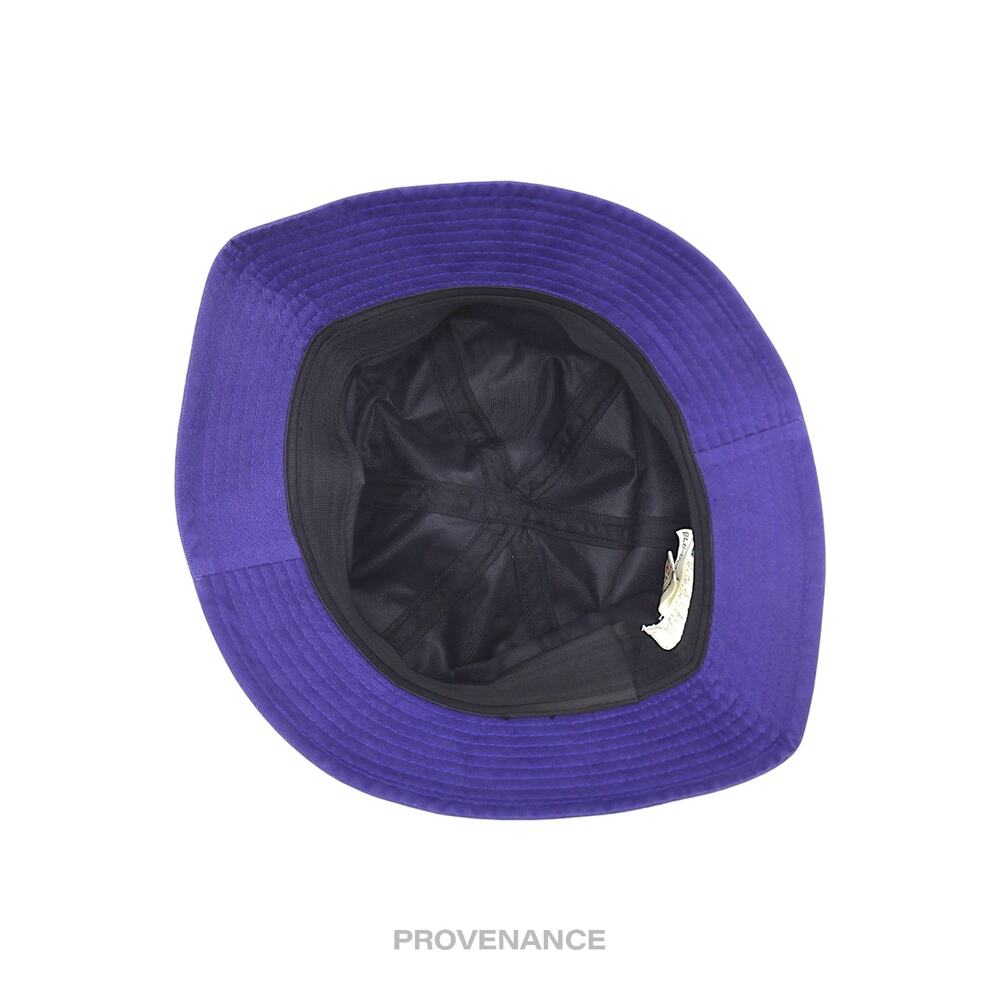 🔴 Balenciaga Sports Bucket Hat - Blue Rainbow Multicolor L - Picture 4 of 7